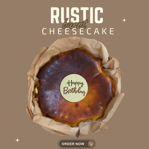 Rustic Burnt Cheesecake